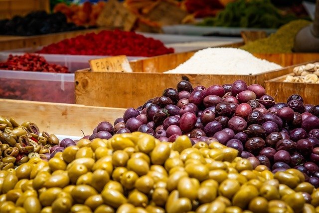 an images of fruits selling in Nishiki Market Place